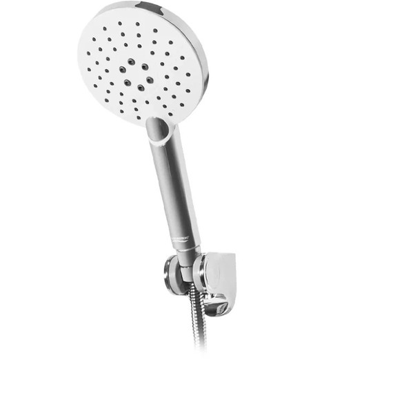 Смеситель для ванны Grocenberg GB8001WC, белый хром - фото 3