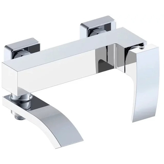 Смеситель для ванны Grocenberg GB8007WC, белый хром - фото 4