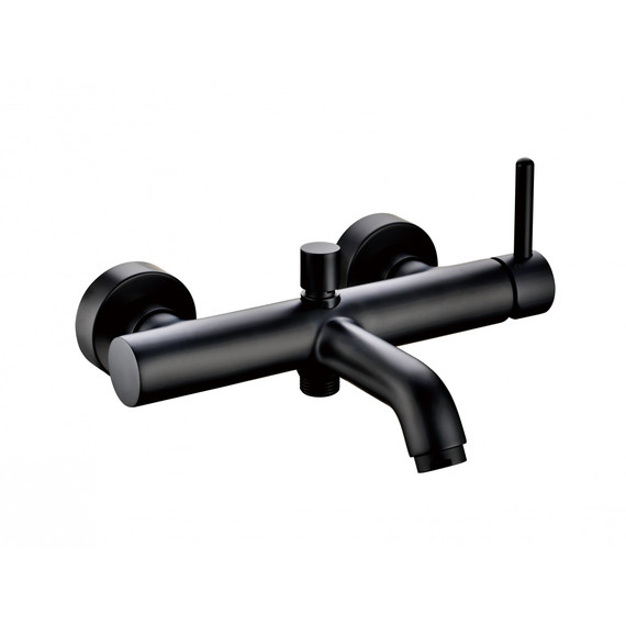 Смеситель для ванны Grocenberg GB8099BL, чёрный матовый - фото 2