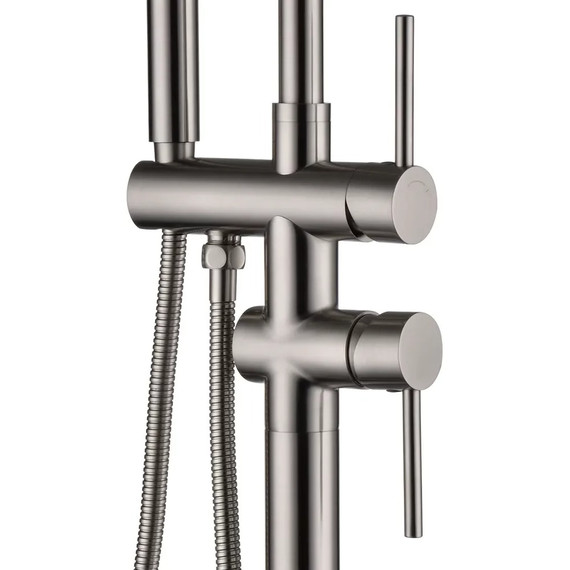 Смеситель для ванны Grocenberg GB900BG, графит - фото 3