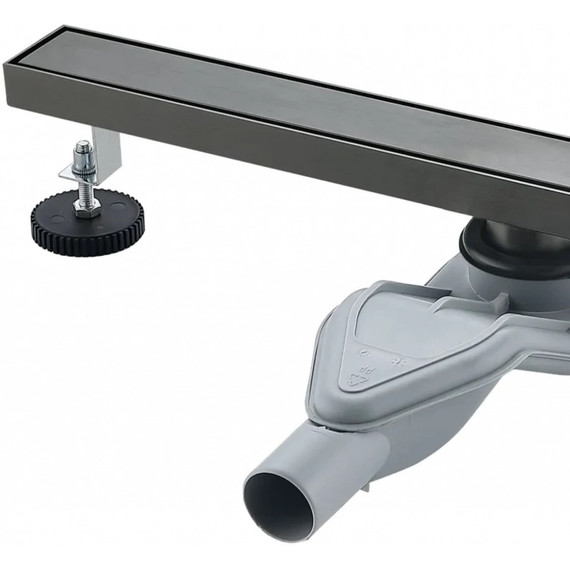 Трап Grocenberg 60 см T600BG, графит (под плитку) - фото 2