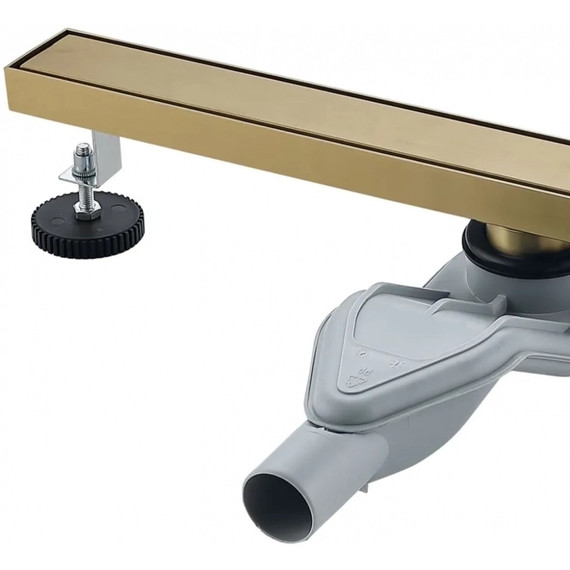 Трап Grocenberg 70 см T700MG, матовое золото (под плитку) - фото 2