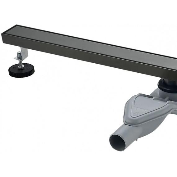 Трап Grocenberg 90 см T900BG, графит (под плитку) - фото 2