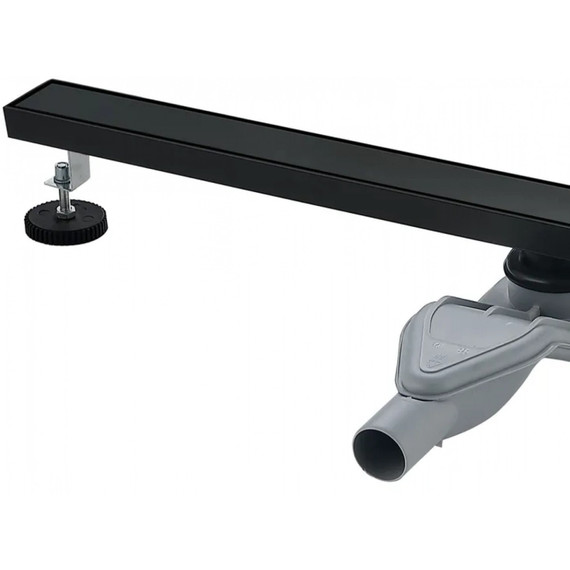 Трап Grocenberg 90 см T900BL, чёрный матовый (под плитку) - фото 2