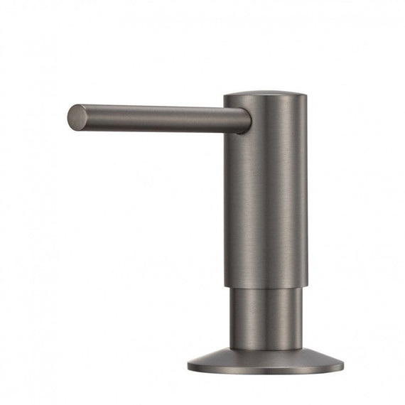 Дозатор для жидкого мыла Grocenberg AC0031BG, цвет графит - фото 2