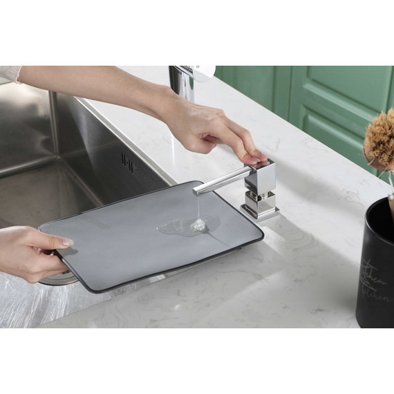 Дозатор для жидкого мыла Grocenberg AC0033CR - фото 3