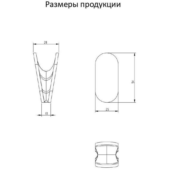 Крючок Grocenberg AC0051CR - фото 3