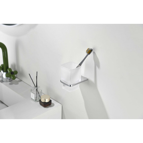 Стакан для зубных щеток Grocenberg AC0053CR - фото 2