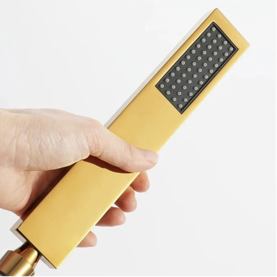 Ручной душ Grocenberg GB180GO, золото - фото 3