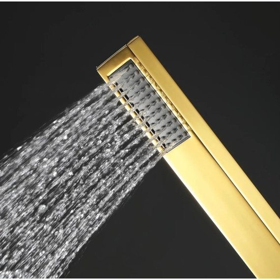 Ручной душ Grocenberg GB180GO, золото - фото 4