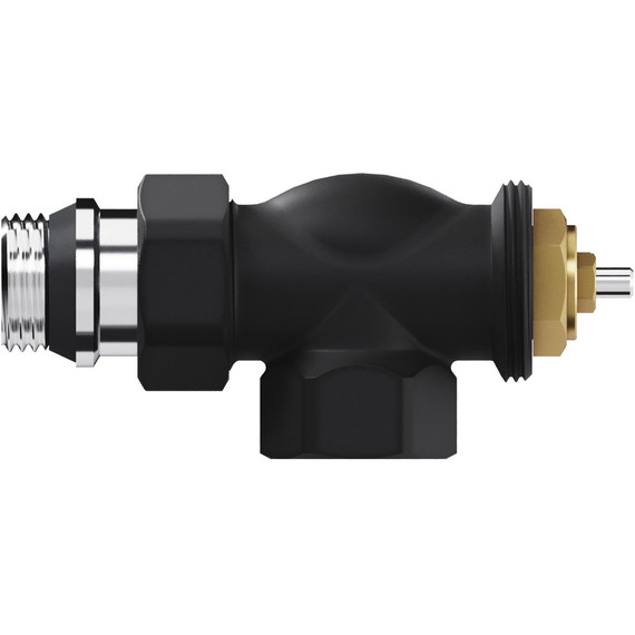 Вентиль термостатический осевой Royal Thermo Design 1/2"М30х1,5 RATVDO11212BL, чёрный - фото 4