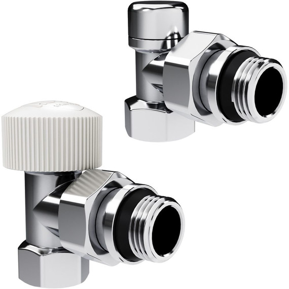 Вентиль термостатический угловой Royal Thermo Design 1/2"М30х1,5 RATVDU11212CH - фото 