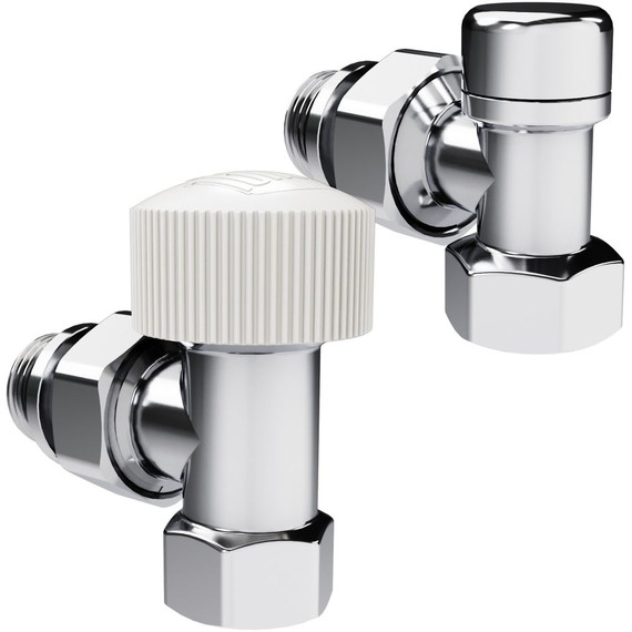 Вентиль термостатический угловой Royal Thermo Design 1/2"М30х1,5 RATVDU11212CH - фото 2