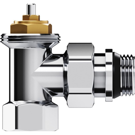 Вентиль термостатический угловой Royal Thermo Design 1/2"М30х1,5 RATVDU11212CH - фото 4