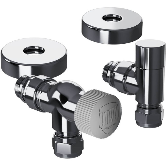 Вентиль термостатический осевой Royal Thermo Design Pro 15мм М30х1,5 RATVXO11215CH - фото 2