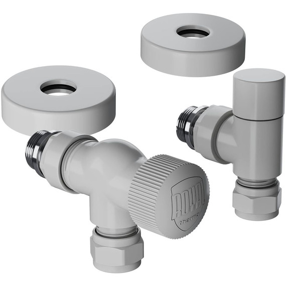 Вентиль термостатический осевой Royal Thermo Design Pro 15мм М30х1,5 RATVXO11215WH, белый - фото 2