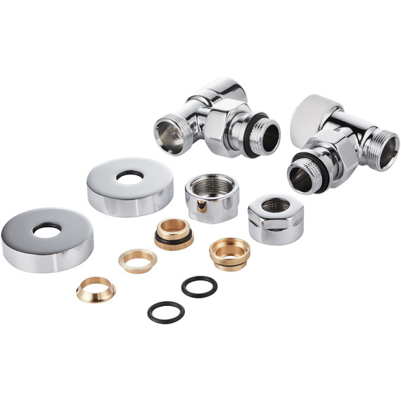 Вентиль термостатический угловой Royal Thermo Design Pro 15 мм М30х1,5 RTE07.0013 RT - фото 8