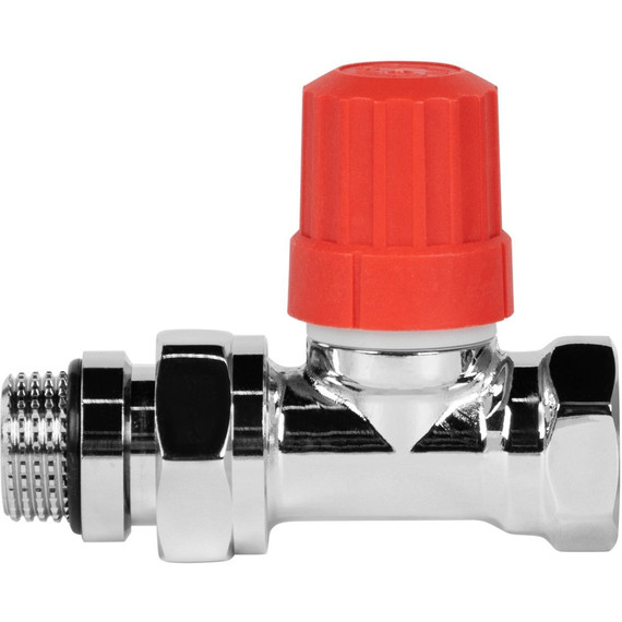 Вентиль термостатический прямой Royal Thermo Design 1/2" Click с термоголовкой RTE07.001 CH - фото 2