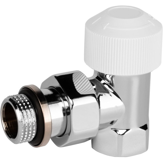 Вентиль термостатический угловой Royal Thermo Design 1/2"М30х1,5 RTE 07.0016 RT - фото 2