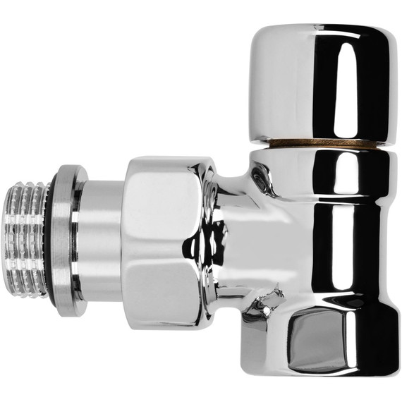 Вентиль термостатический угловой Royal Thermo Design 1/2"М30х1,5 RTE 07.0016 RT - фото 5