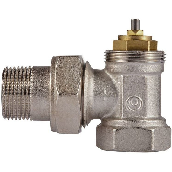 Вентиль термостатический угловой Royal Thermo 3/4" М30х1,5 RTE 07.010 - фото 4