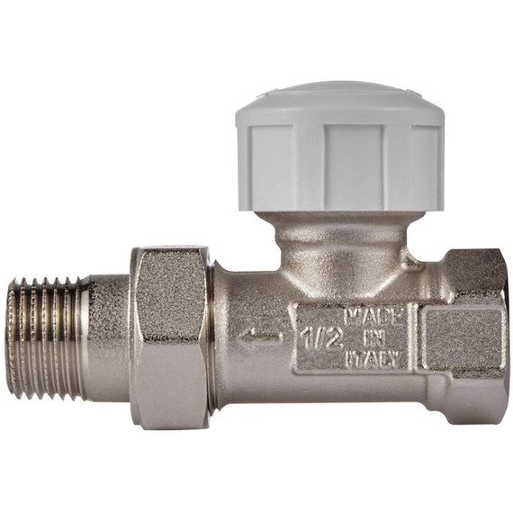 Вентиль термостатический прямой Royal Thermo 1/2" М30х1,5 RTE 07.013 - фото 2