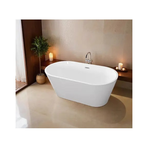 Ванна отдельностоящая Loranto 170х75 см CS-01-170 - фото 2