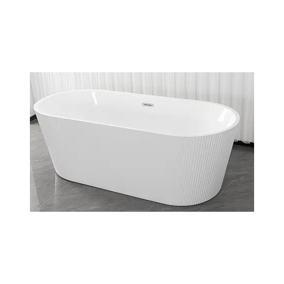 Ванна отдельностоящая Loranto 170х75 см CS-03W-170 - фото 2