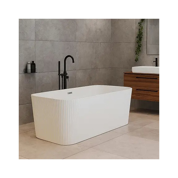 Ванна отдельностоящая Loranto 170х75 см CS-15-170 - фото 2