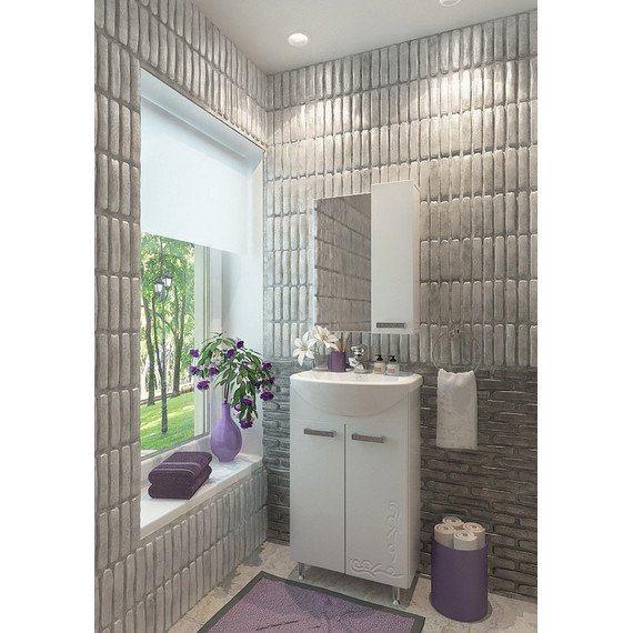 Зеркало-шкаф EvaGold Slim №4 46 см R EG010070 - фото 