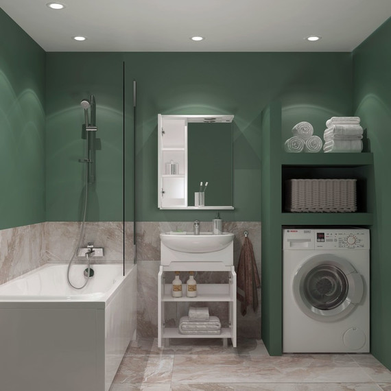 Зеркало-шкаф EvaGold Paola 55 см L EG010091 - фото 4