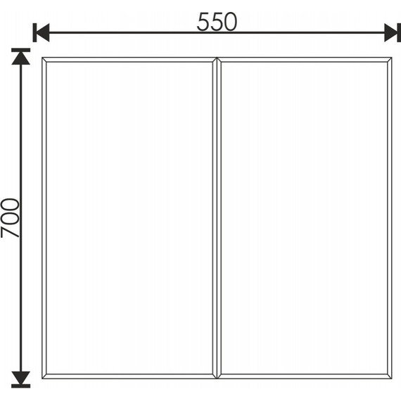 Зеркало-шкаф EvaGold Bamby 55 см EG010107 - фото 4