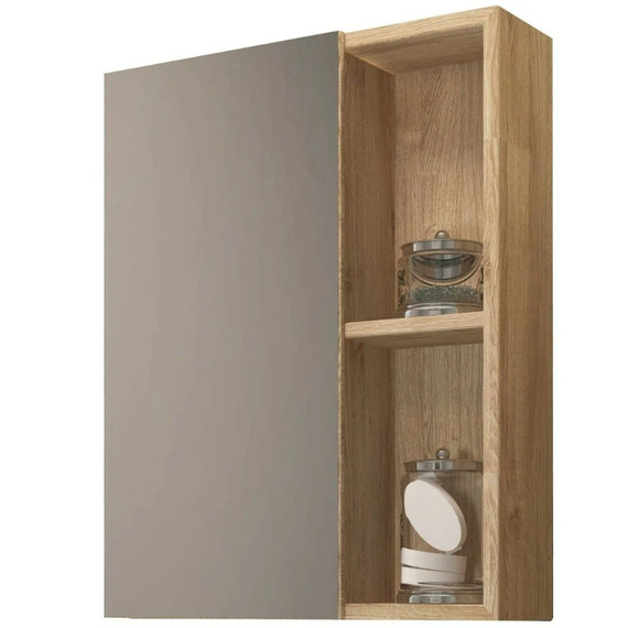 Зеркало-шкаф EvaGold Olsen 56 см EG010112, дуб баррик - фото 4