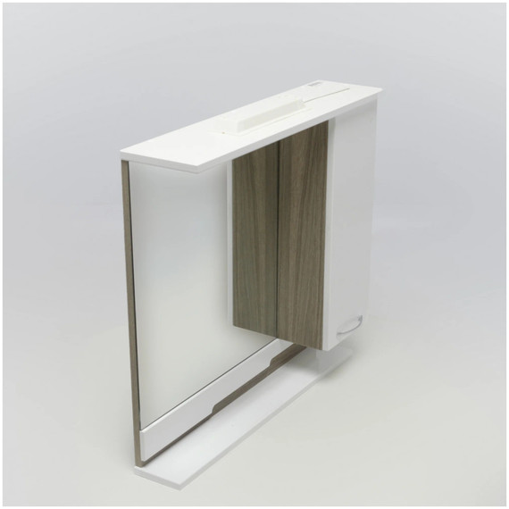 Зеркало-шкаф EvaGold Каскад 75 см R EG010228 - фото 8