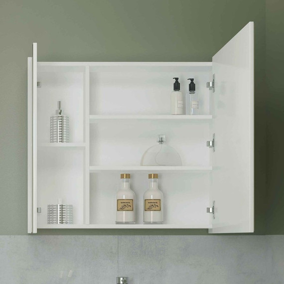 Зеркало-шкаф EvaGold Ника 75 см EG010229 - фото 2