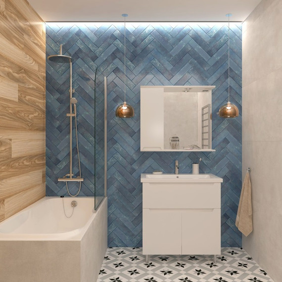 Зеркало-шкаф EvaGold Paola 80 см L EG010256 - фото 3