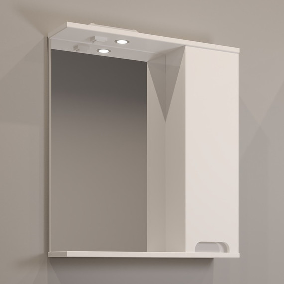 Зеркало-шкаф EvaGold Vesta 58 см EG010432 - фото 3