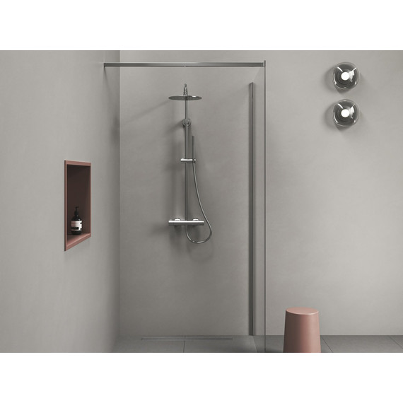 Душевая стойка с термостатом Ravak Spring SG 091.00CR X070539 - фото 3