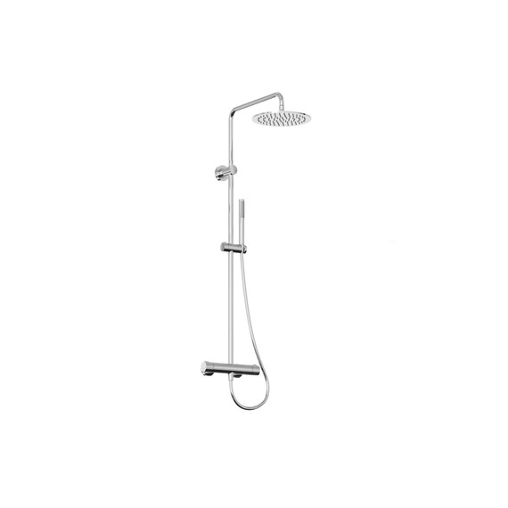 Душевая стойка с термостатом Ravak Spring SG 091.00CR X070539 - фото 
