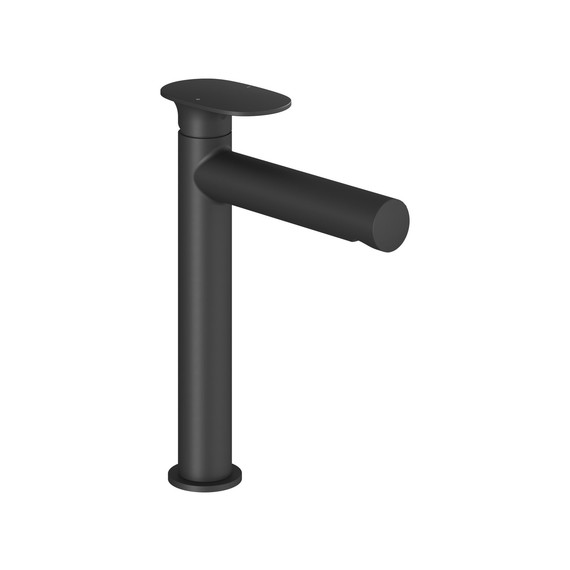 Смеситель для раковины высокий Ravak Spring SG 014.20BL X070543, чёрный матовый - фото 
