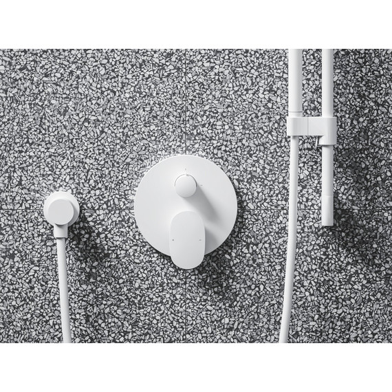 Смеситель для ванны Ravak Spring SG 065.10WHM O2 X070574, белый матовый - фото 2