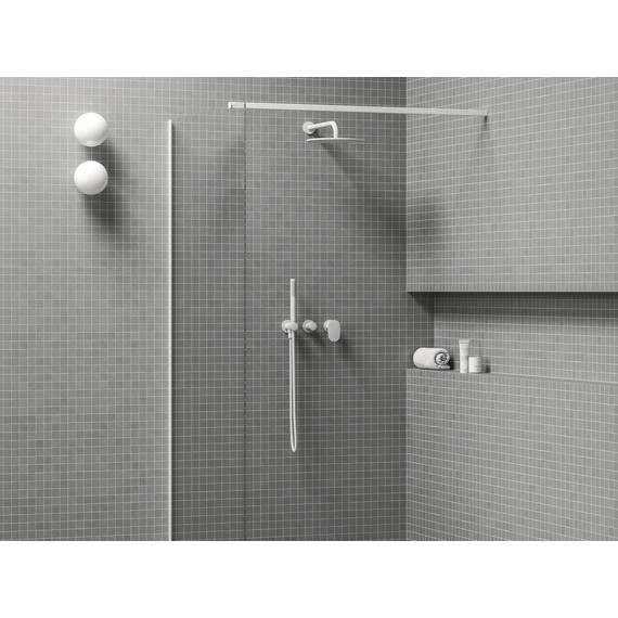 Смеситель для душа Ravak Spring SG 065.10WHM.O2+S X070575, белый матовый - фото 3