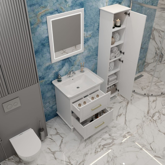 Пенал напольный EvaGold Michael 40 см EG010409 - фото 10