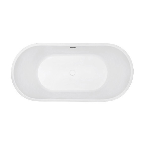 Ванна отдельностоящая Abber AB9209MB 170x80 см, черный матовый - фото 11