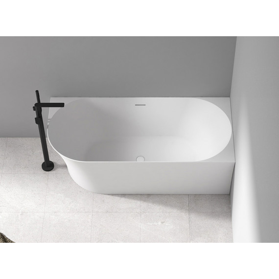 Ванна акриловая Abber AB9258-1.7 R 170x78 см - фото 8