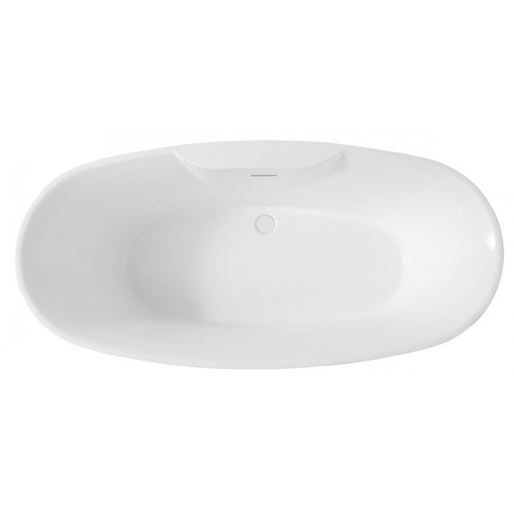 Ванна отдельностоящая Abber AB9323 170x80 см - фото 9