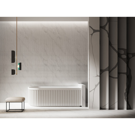 Ванна акриловая Abber AB9412-1.5 R 150x75 см - фото 9