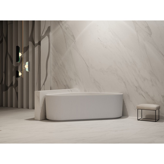 Ванна акриловая Abber 150x150 см AB9446MW, белый матовый - фото 10