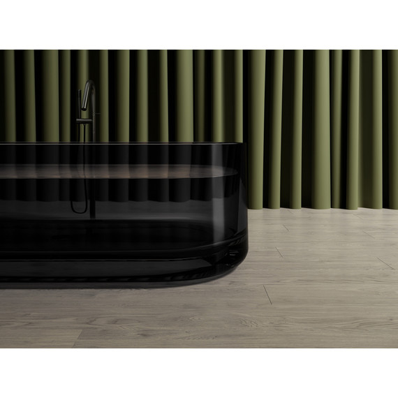 Ванна прозрачная Abber Kristall 170x75 см AT9708Onyx, чёрный - фото 6