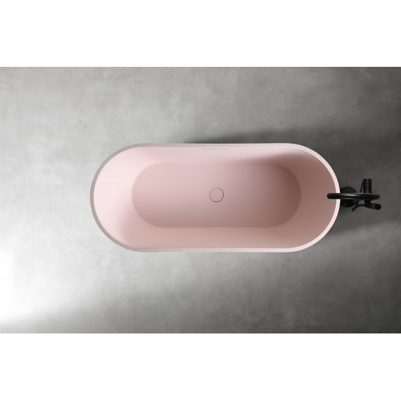 Ванна отдельностоящая Abber Frankfurt 170x75 см AM9941MP, розовый матовый - фото, картинка 10 Ванна отдельностоящая Abber Frankfurt 170x75 см AM9941MP, розовый матовый - фото 10